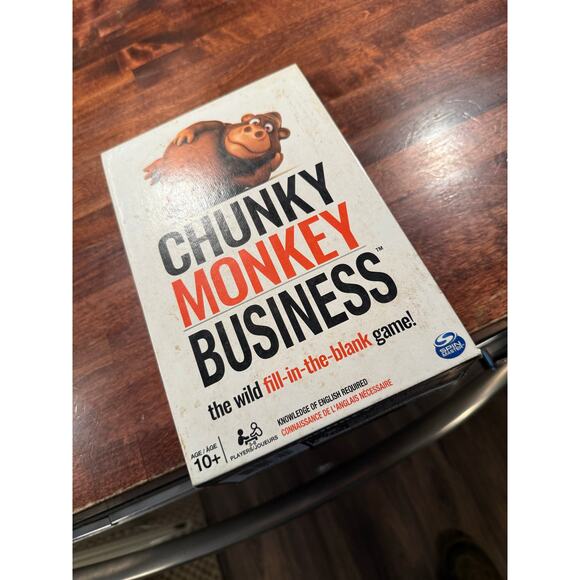 Spinmaster Chunky Monkey Business Card Game - Picture 3 of 8